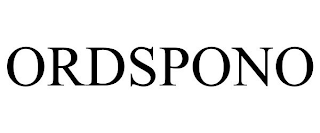 Ordspono